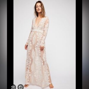 For Love And Lemons Ivory Temecula Gown